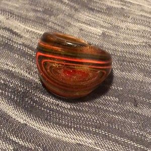 Murano glass ring
